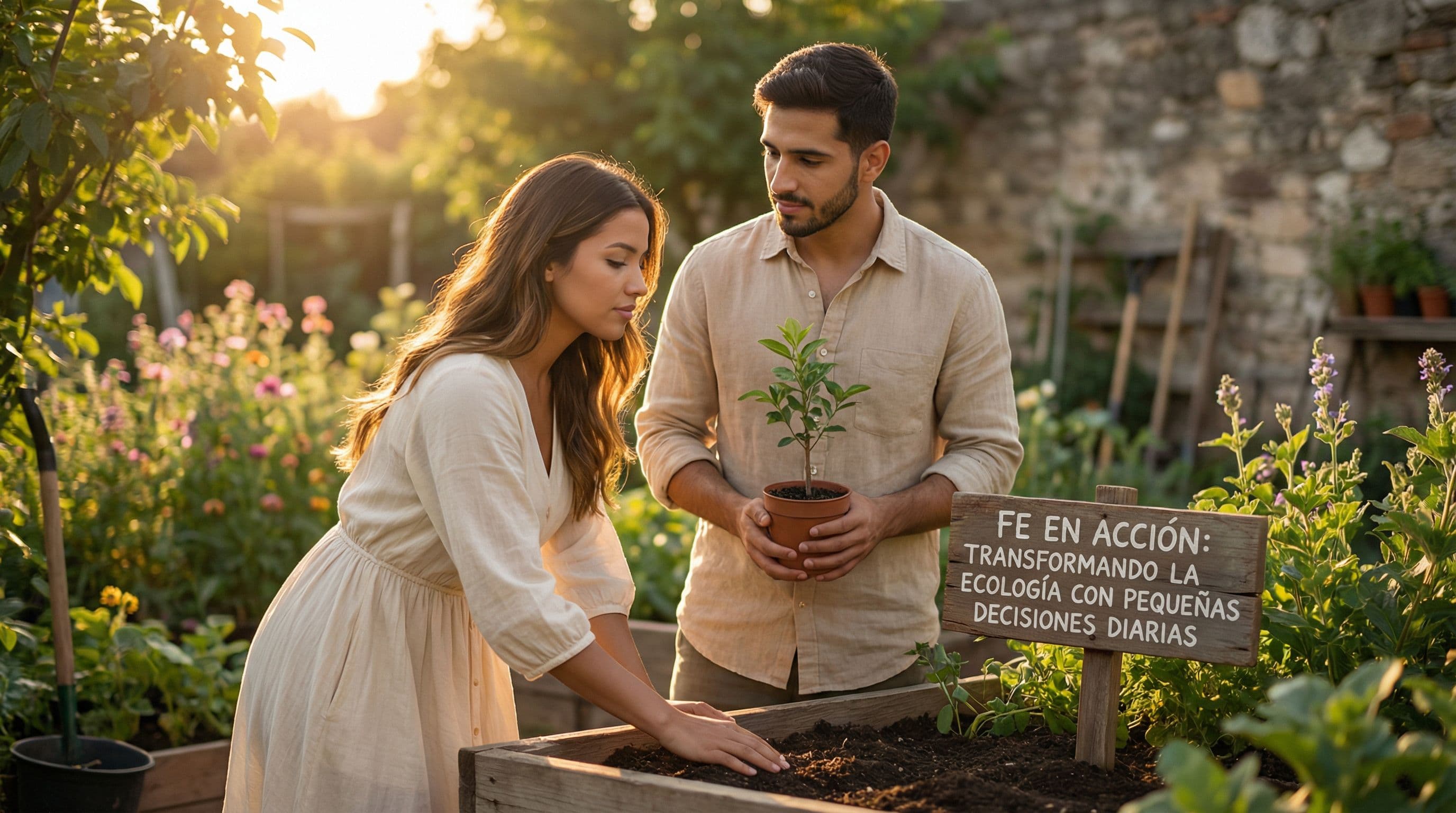 Fe en Acción: Transformando la Ecología con Pequeñas Decisiones Diarias