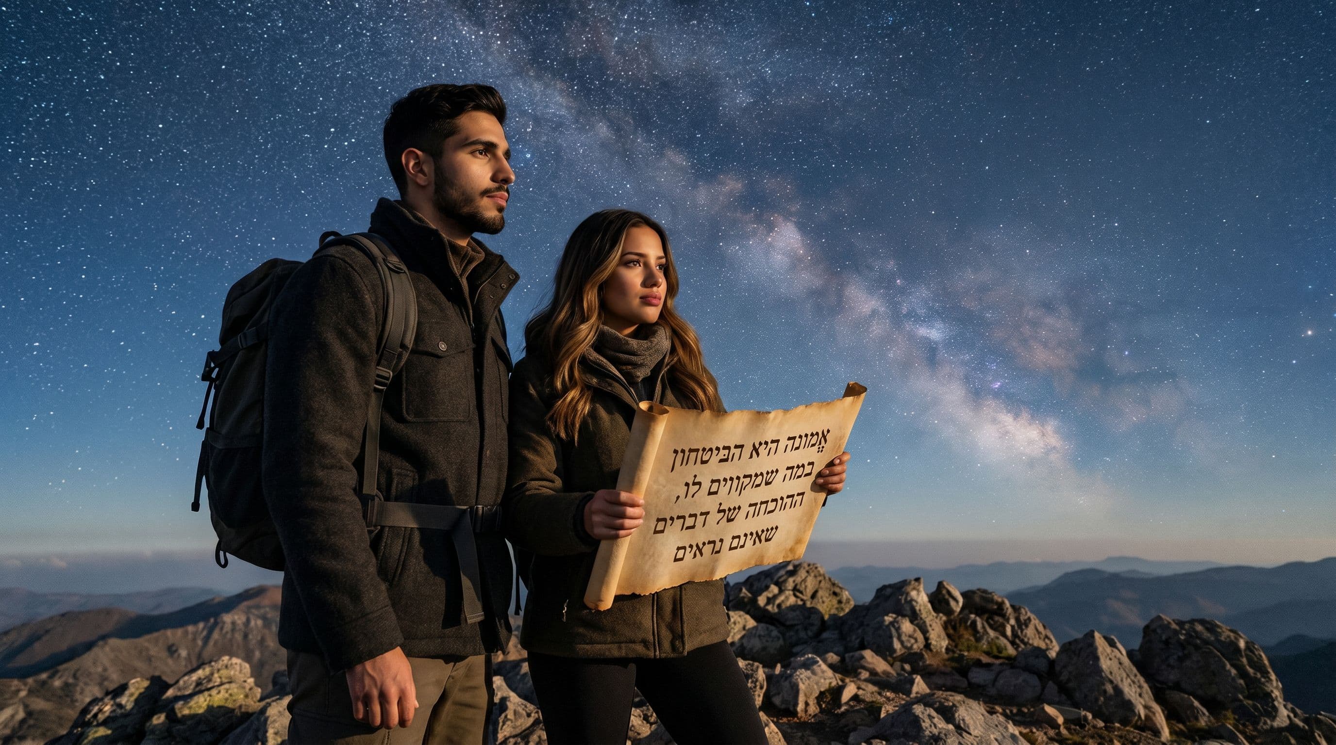 Desafía la Oscuridad: Un llamado a la Fe con Hebreos 11:1